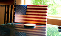 Young Glory Handcrafted Wooden Desktop Flag – Made by U.S. Veterans