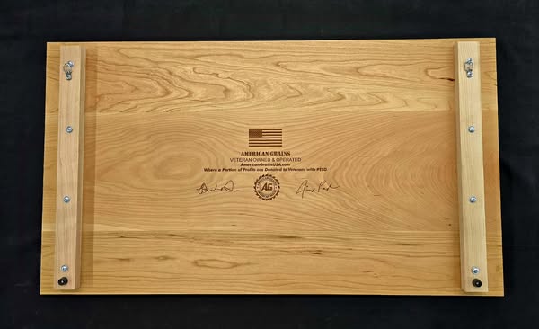 Blue Line Peacekeeper Handcrafted Patriotic Wall Flag – Made by U.S. Veteran
