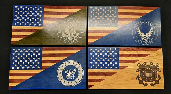 Medium American Flag – 10-1/4" x 18-7/8" x 1.5"