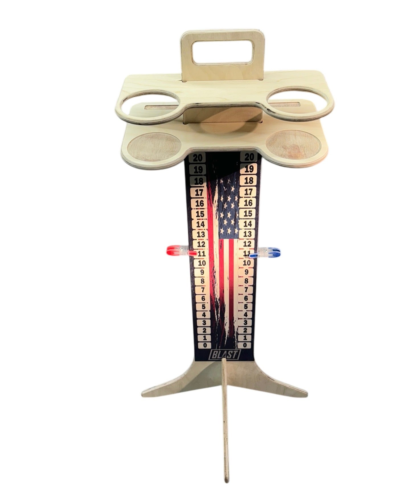 Blue Line Flag Police Cornhole Boards