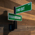 FAFO Street Sign for Wall