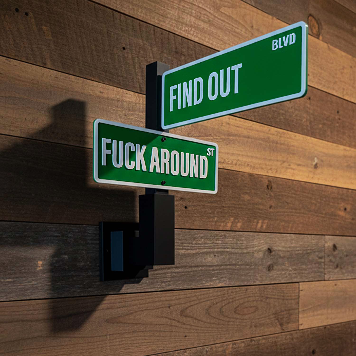 FAFO Street Sign for Wall